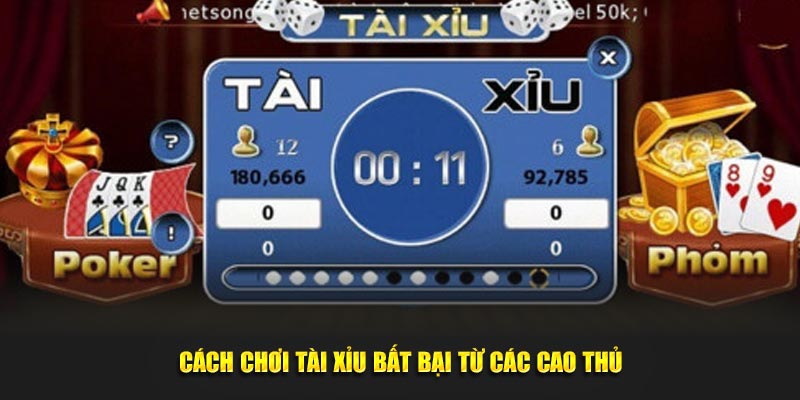 cách chơi tài xỉu